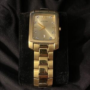 Bulova Gold Men's Watch